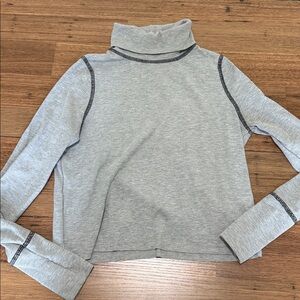 Gilded Intent Gray Long Sleeve Top